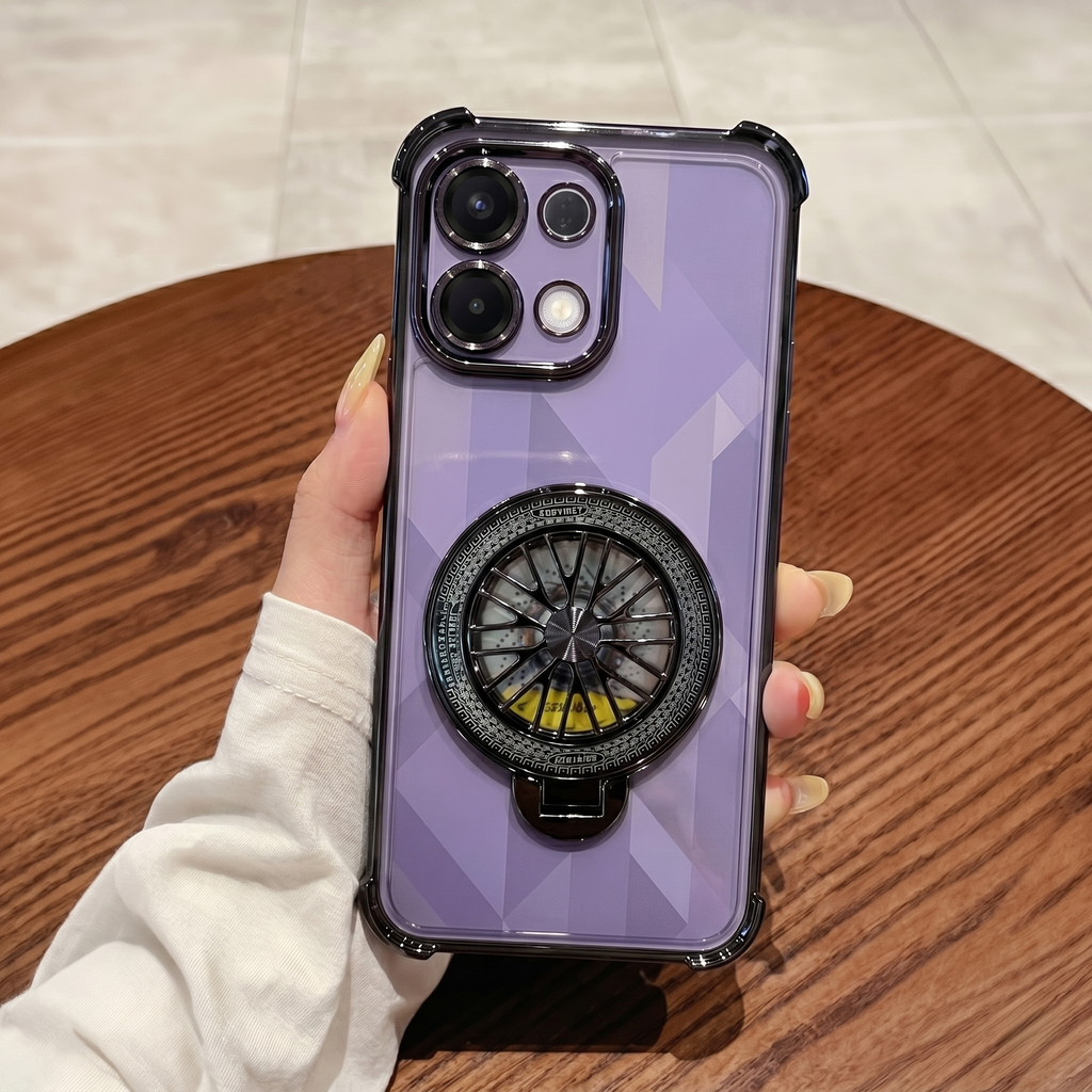 Oppo K13 5G Premium Stress Buster Wheel Rotating Shockproof Airbags Case