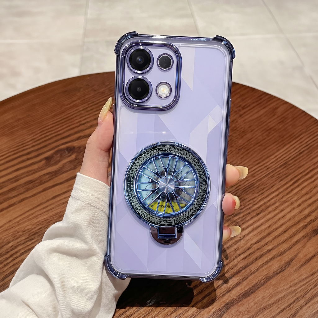 Oppo K13 5G Premium Stress Buster Wheel Rotating Shockproof Airbags Case