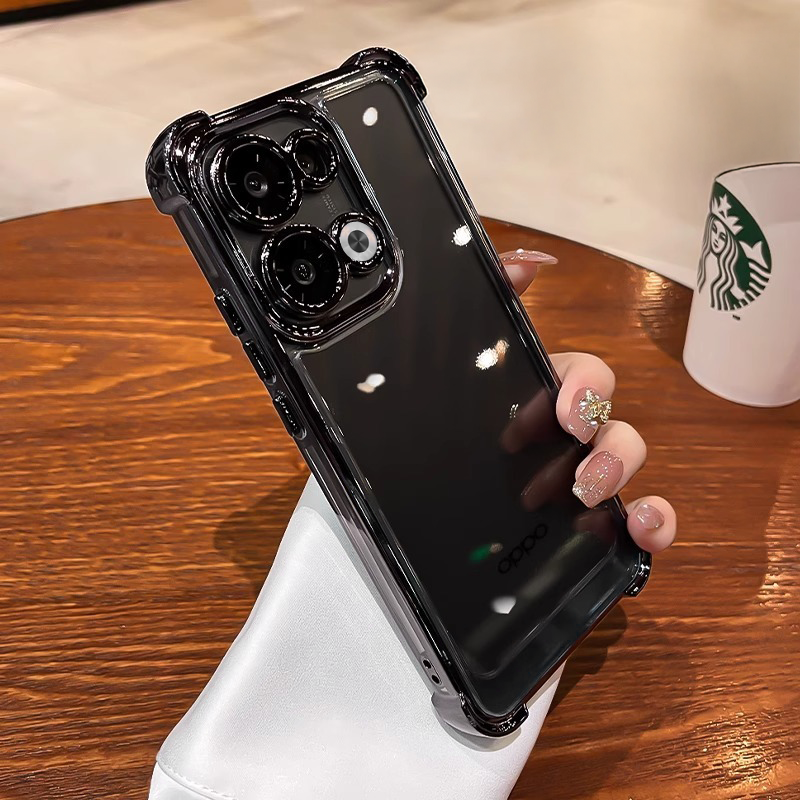 Oppo Reno 13 5G Transparent Airbags Back Case