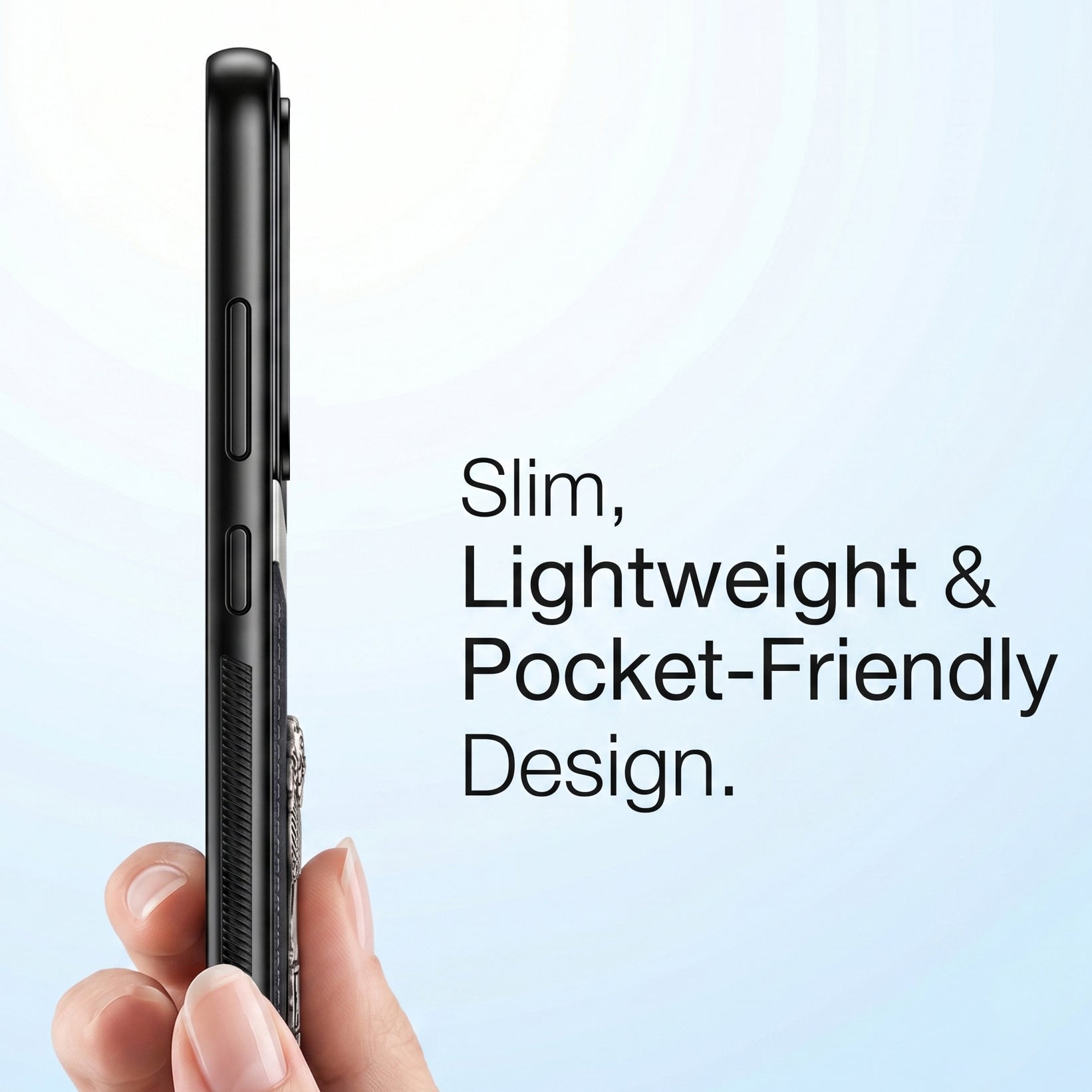 Oppo Reno 14 5G Satyamev Jayate 3D Metal Leather Back Case