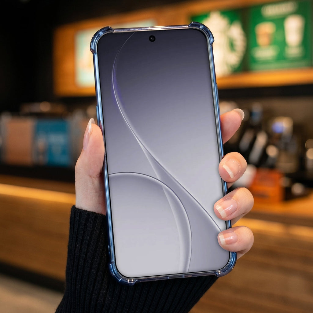 Oppo Reno 15 Pro Mini 5G Original Luxury Magnifier Ring Stand Shockproof Airbags Corner Case
