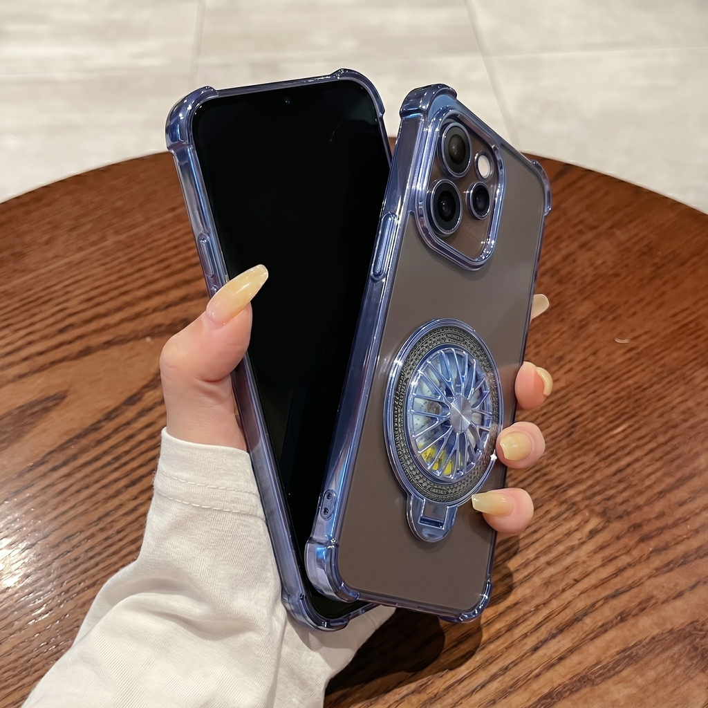 Oppo Reno 15 Pro Mini 5G Premium Stress Buster Wheel Rotating Shockproof Airbags Case