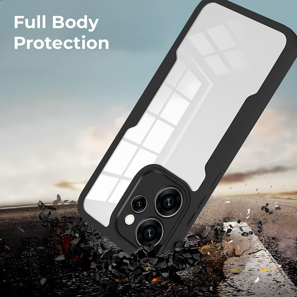 Oppo Reno 15 5G Slim Fit Heavy Duty Shockproof Full Body Protection Case