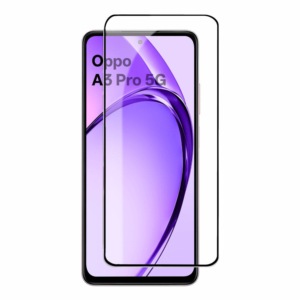 Oppo A3 Pro 5G Luxury Half Window Leather Flip Case