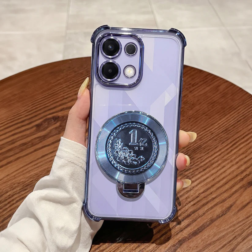 Oppo K13 5G Premium Billion Wheel Rotating Shockproof Airbags Case