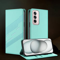 Embossed floral design leather wallet case for Oppo Reno 12 Pro 5G