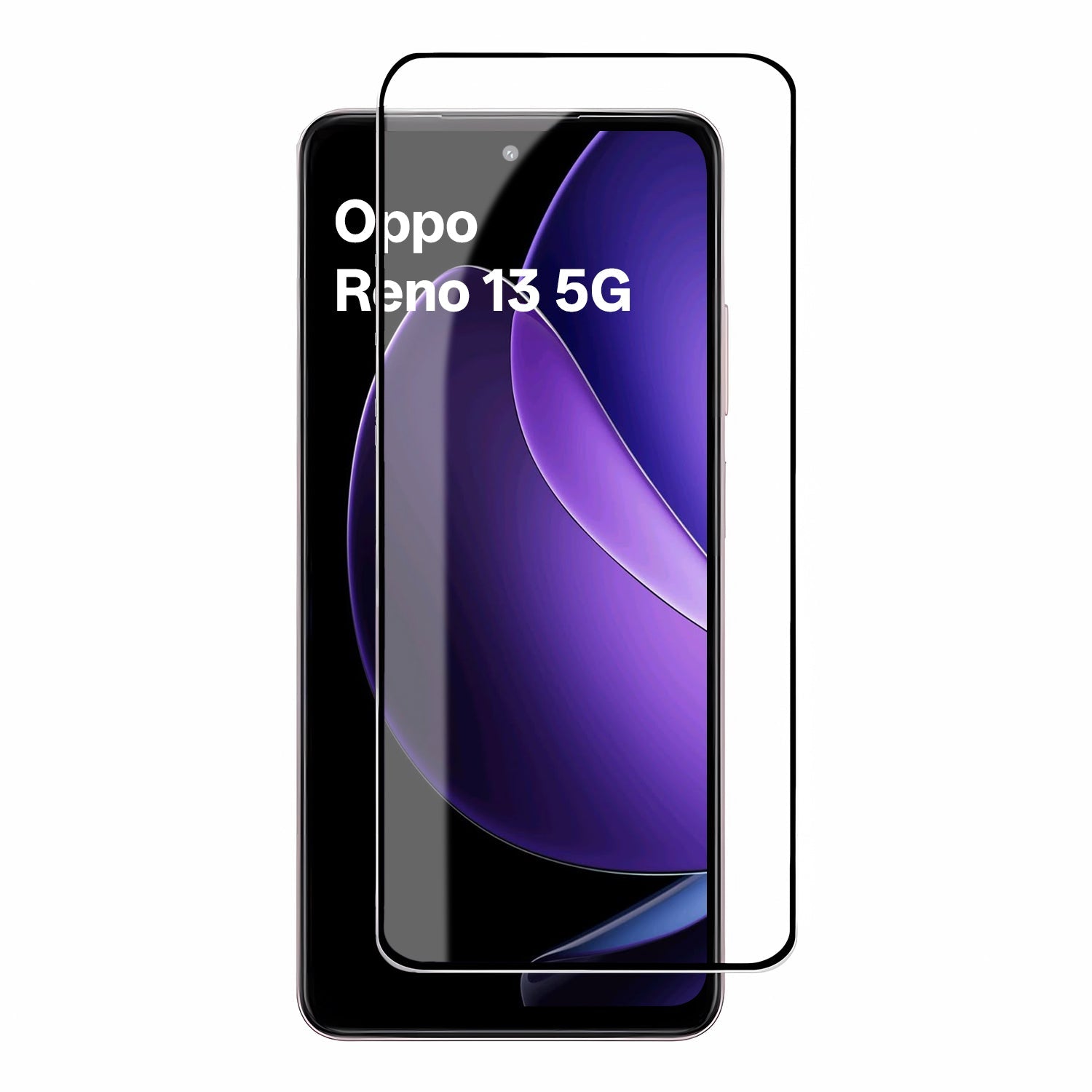 Oppo Reno 13 5G Aluminium Metal Bumper Shield Transparent Back Case
