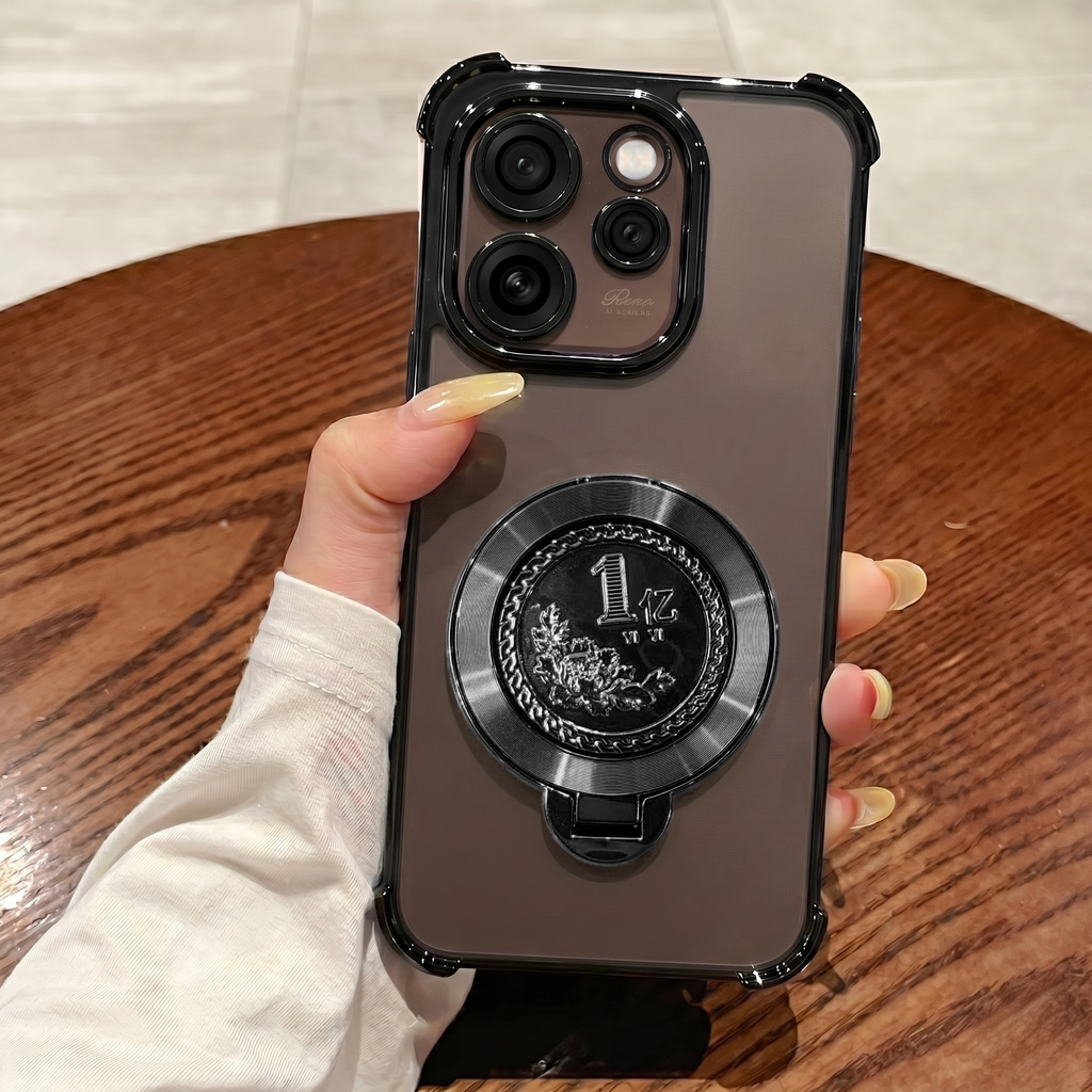 Oppo Reno 15 Pro Mini 5G Premium Billion Wheel Rotating Shockproof Airbags Case