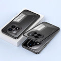 Redmi Note 15 Pro+ 5G Aluminium Metal Bumper Shield Transparent Back Case