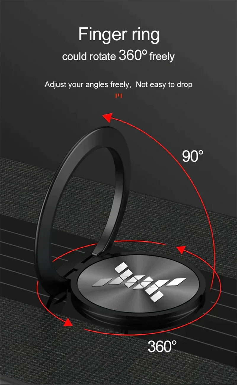 Samsung Galaxy S23 5G Luxury Plexiglass Invisible X® Ring Case