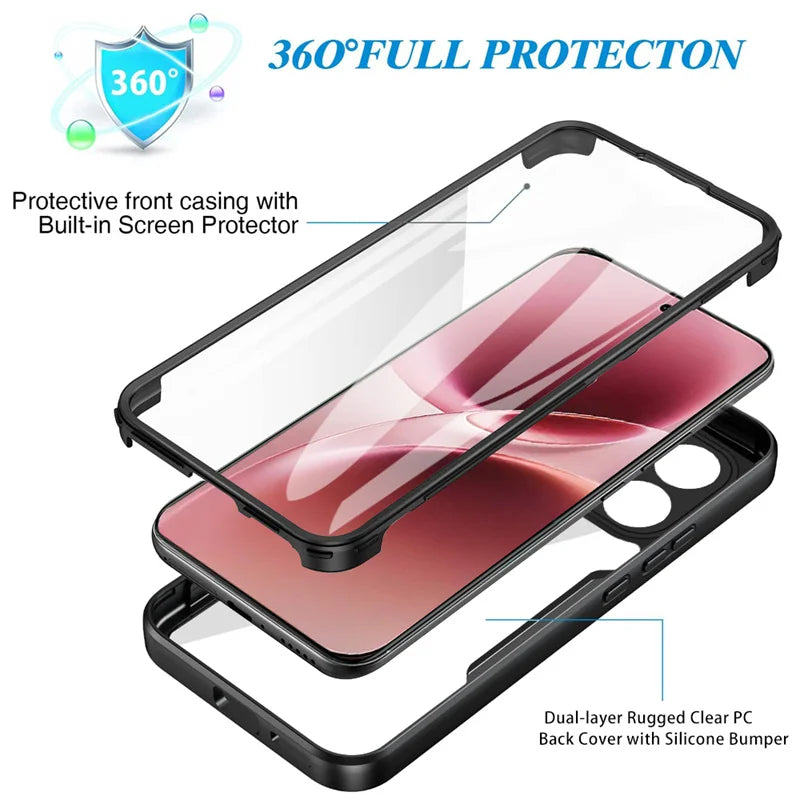 Vivo V70 5G Slim Fit Heavy Duty Shockproof Full Body Protection Case