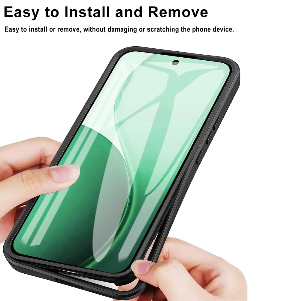 Oppo Reno 14 5G Slim Fit Heavy Duty Shockproof Full Body Protection Case