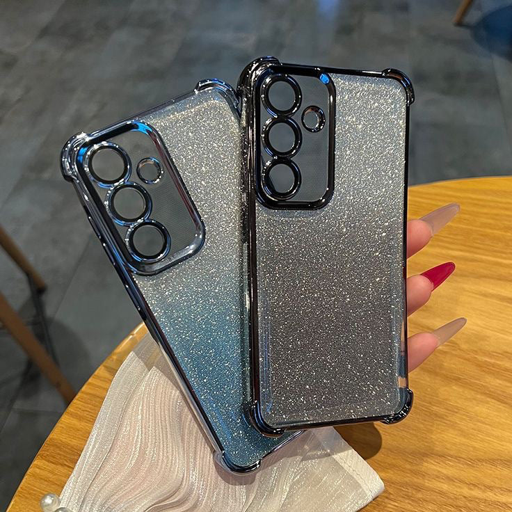 Samsung Galaxy A56 5G Luxury Shimmer Shockproof Airbag Case