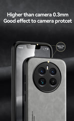 Realme 12 Pro+ 5G Comfortable Touch Sheepskin Leather Case