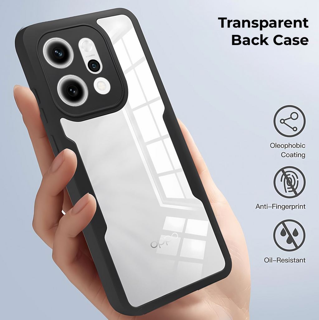 Oppo Reno 14 5G Slim Fit Heavy Duty Shockproof Full Body Protection Case