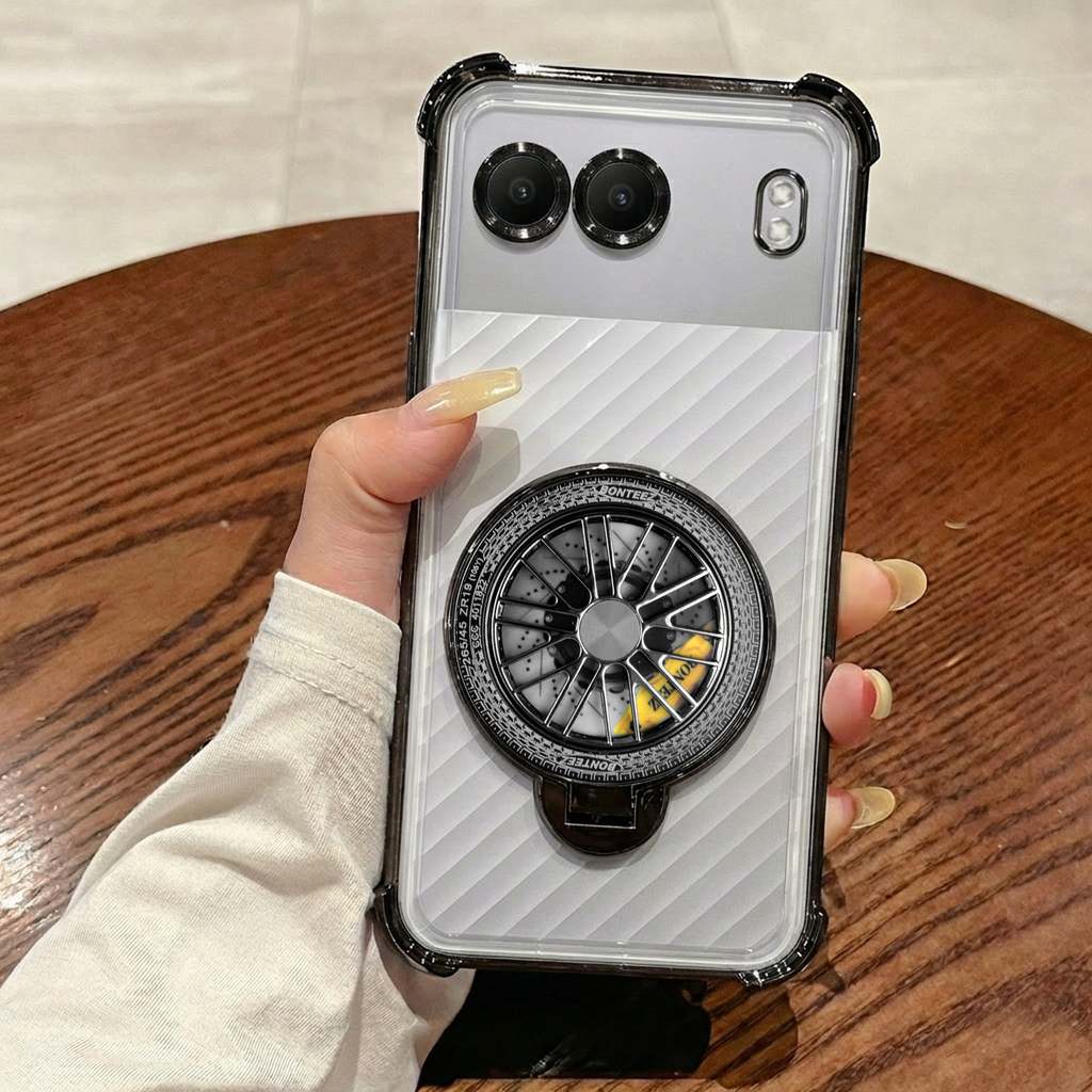 OnePlus Nord 4 5G Premium Stress Buster Wheel Rotating Shockproof Airbags Case
