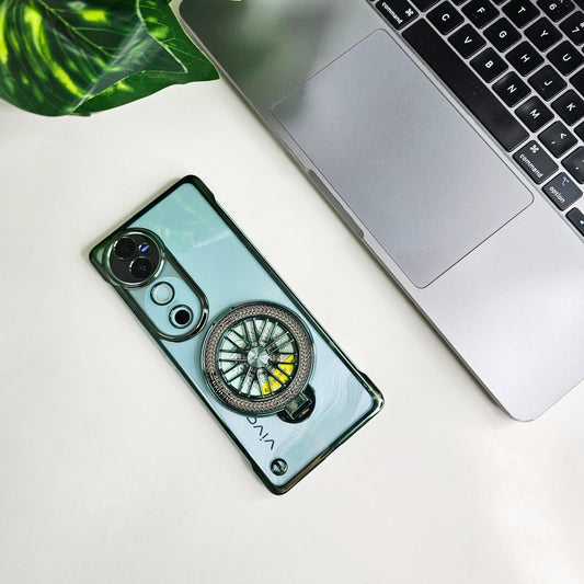 Vivo V40 5G Porsche® Wheel Frameless Case