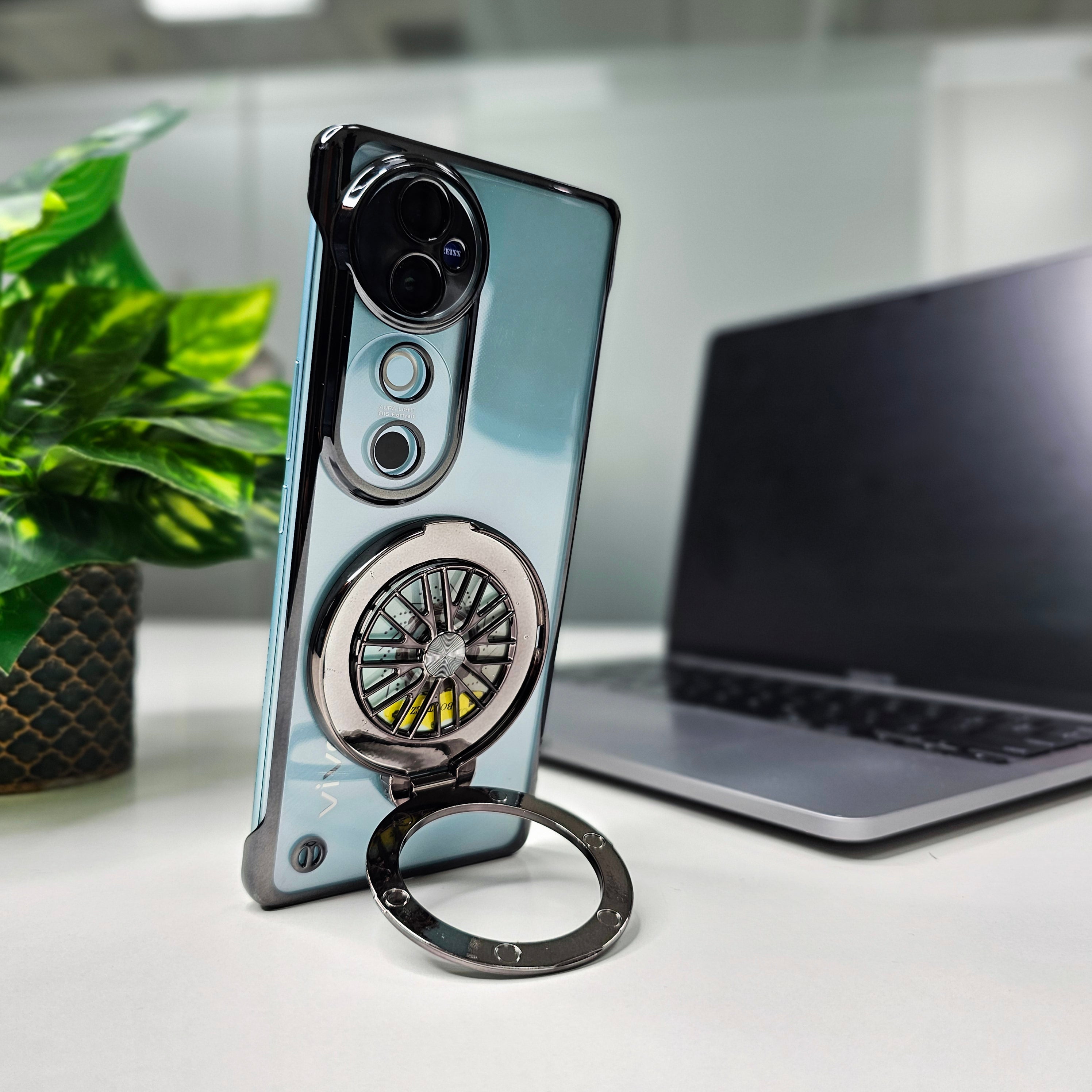 Vivo V40 5G Porsche® Wheel Frameless Case