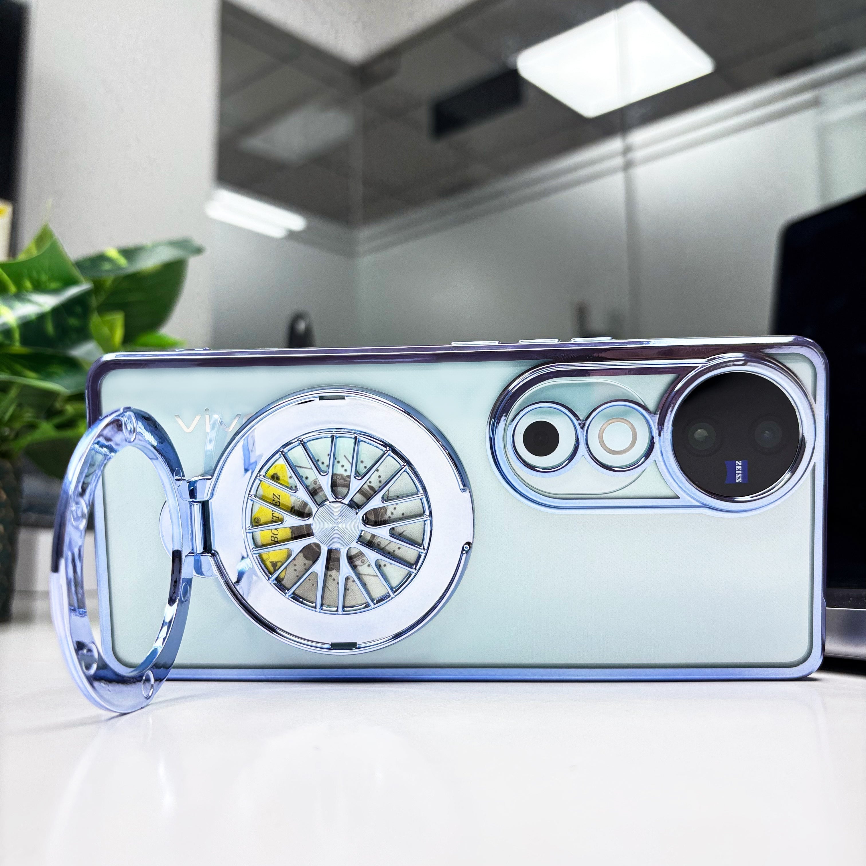 Vivo V40 5G Ferrari Wheel Electroplating Case
