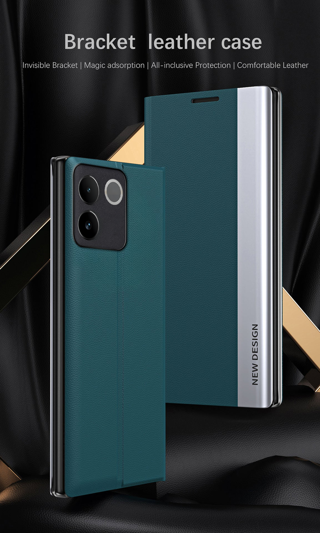 Vivo T2 Pro 5G Flip Leather Case