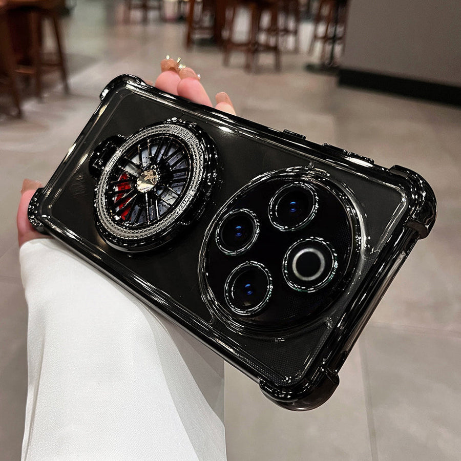 Vivo T4 5G Premium Stress Buster Wheel Rotating Shockproof Airbags Case