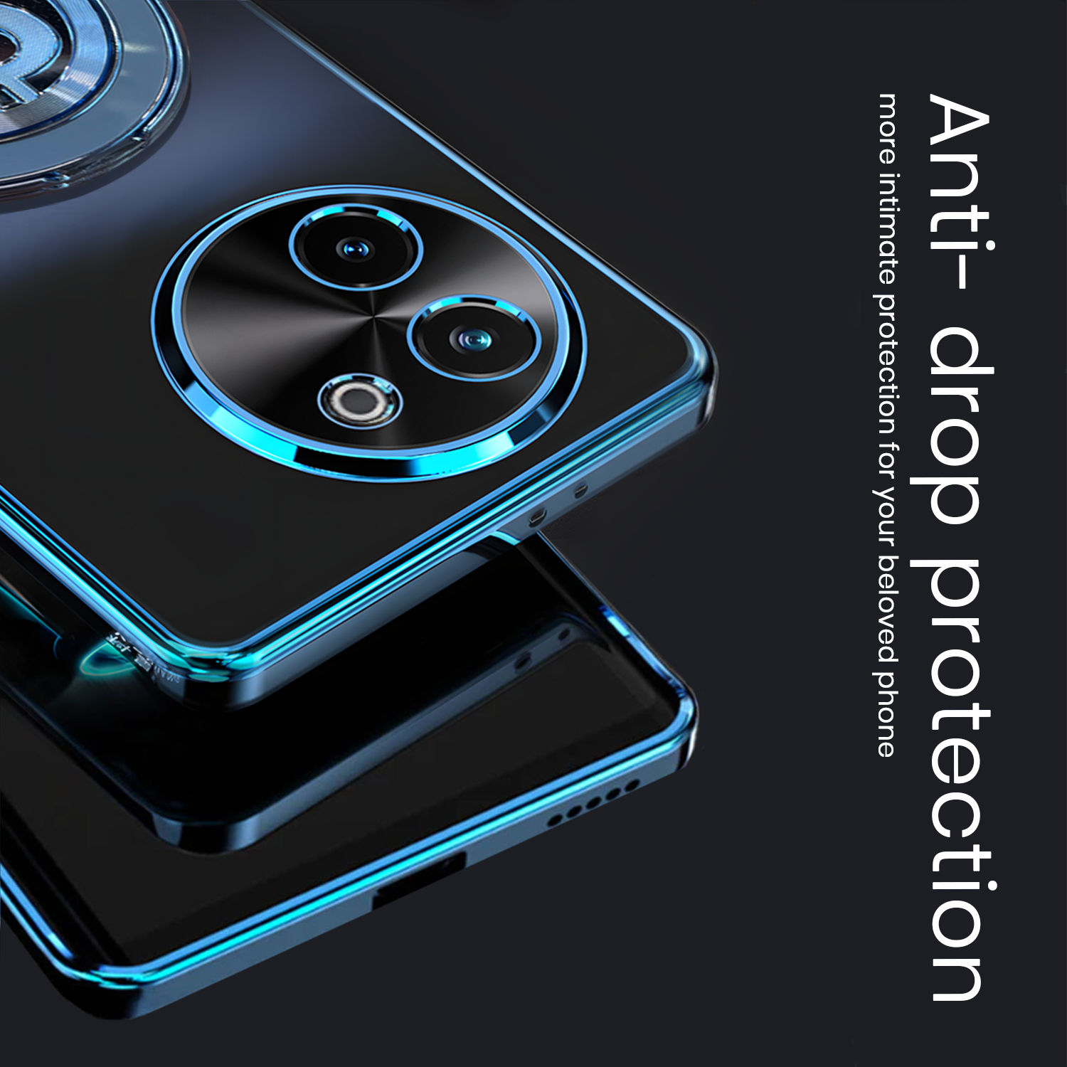 Vivo V30e 5G Electroplating Dollar Case