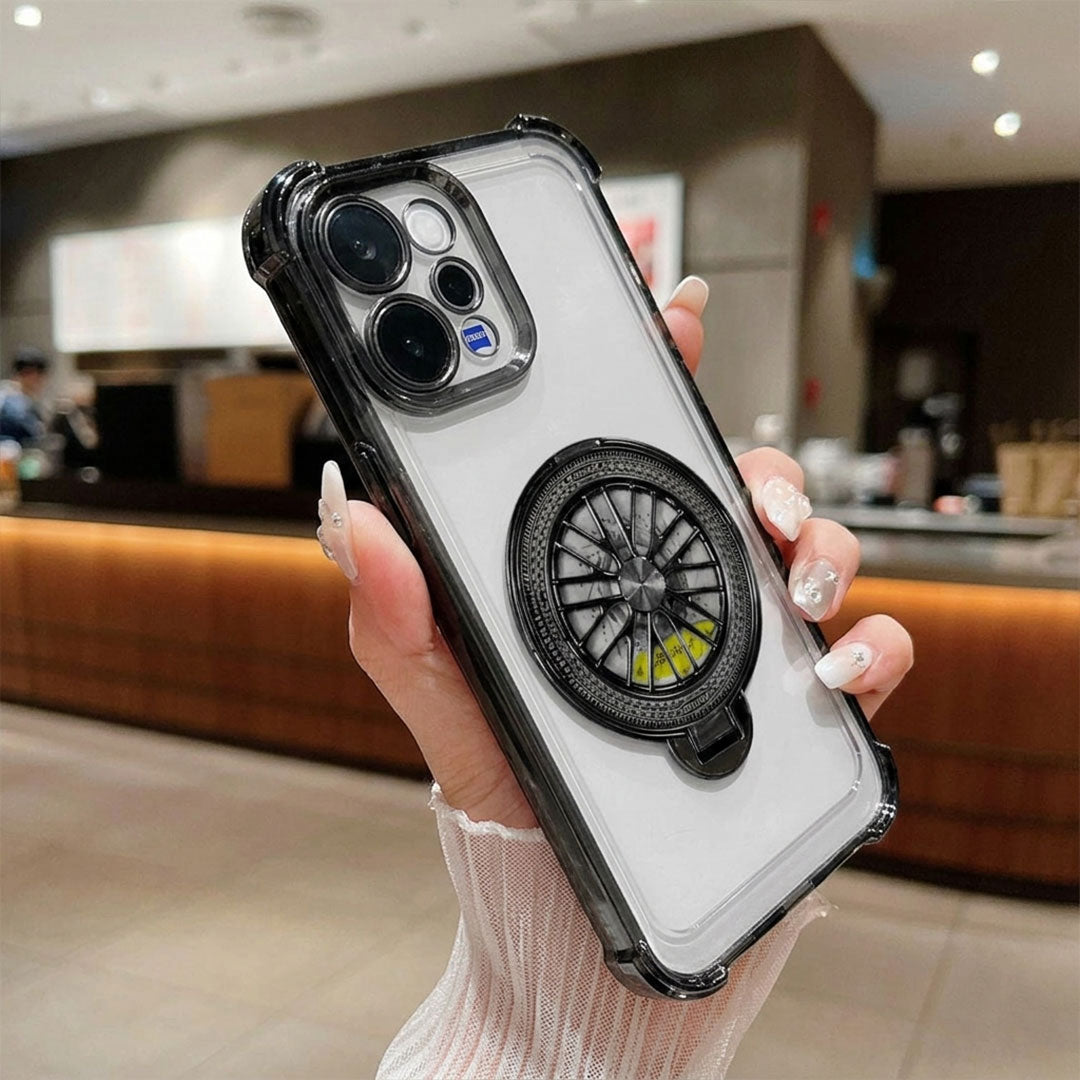 Vivo V70 5G Premium Stress Buster Wheel Rotating Shockproof Airbags Case