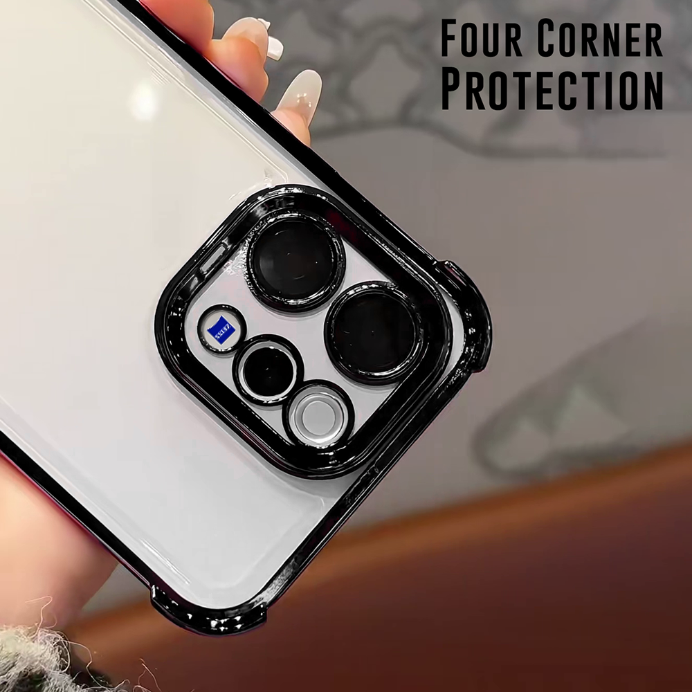 Vivo V70 5G Transparent Shockproof Case With Airbag Corners