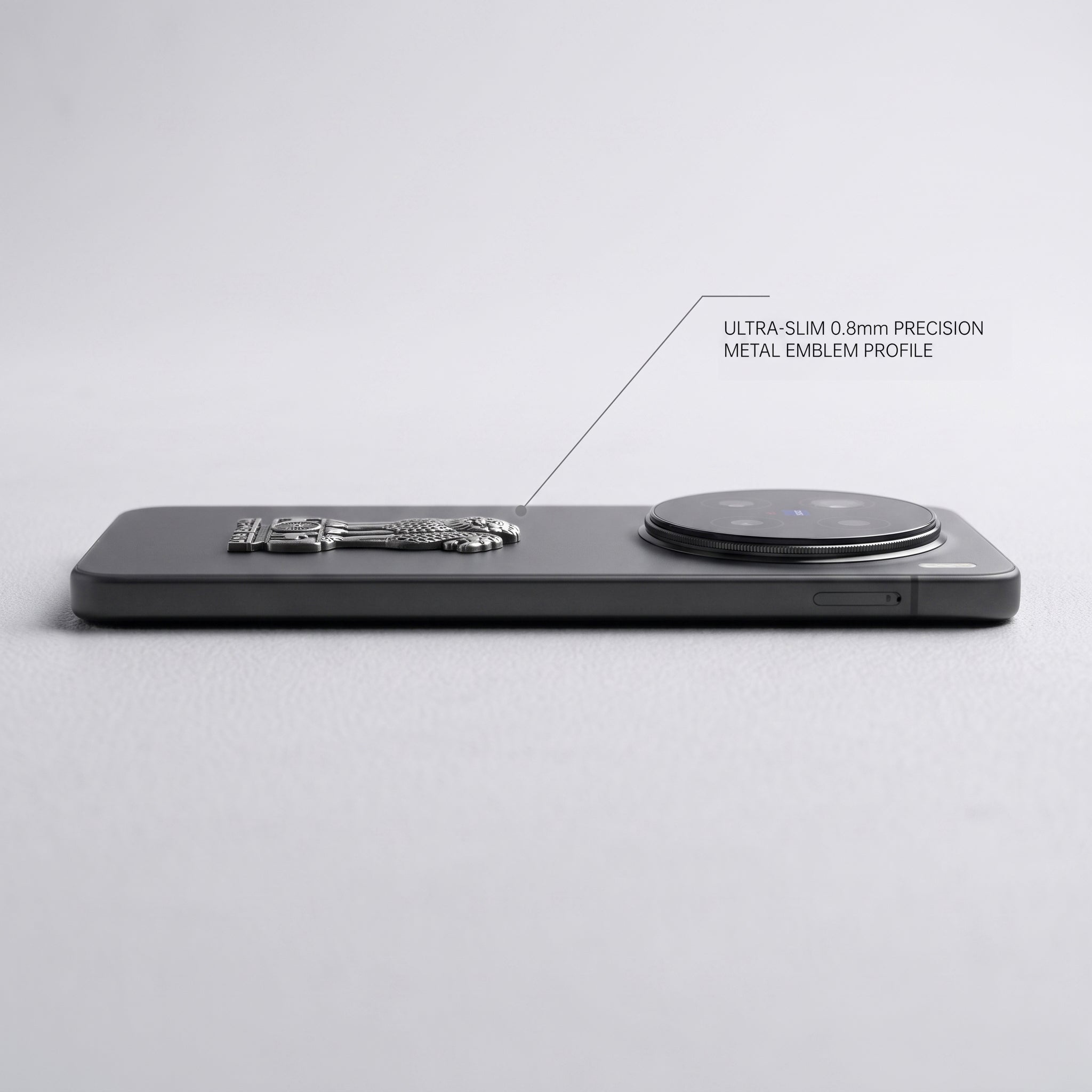 Vivo X200 Pro 5G Compatible Satyamev Jayate 3D Metal Emblem Sticker