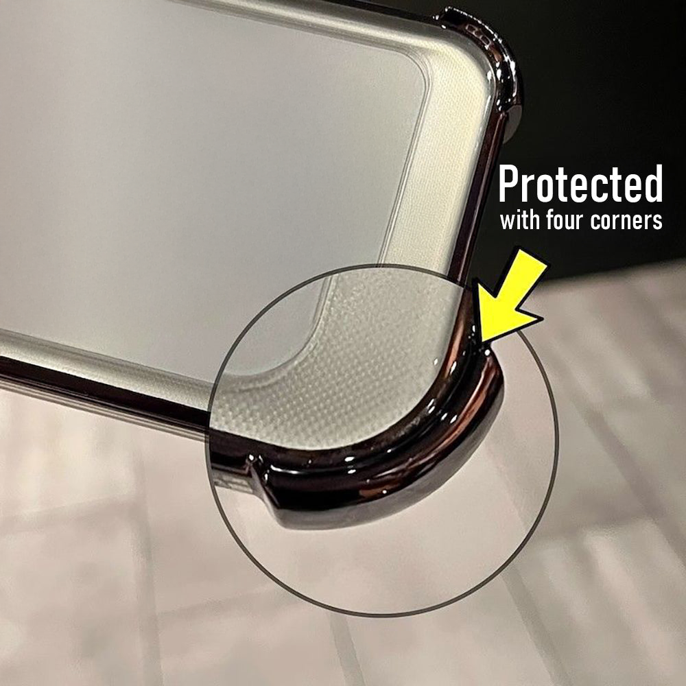 Vivo V50 5G Transparent Shockproof Case With Airbag Corners