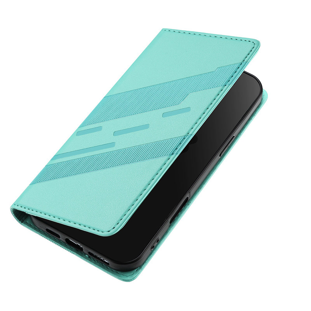 Vivo V50 5G protective case with vintage PU leather finish