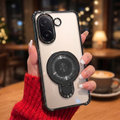 Vivo V60e 5G Luxury Four Corner Invincible Bracket Ring Stand Case