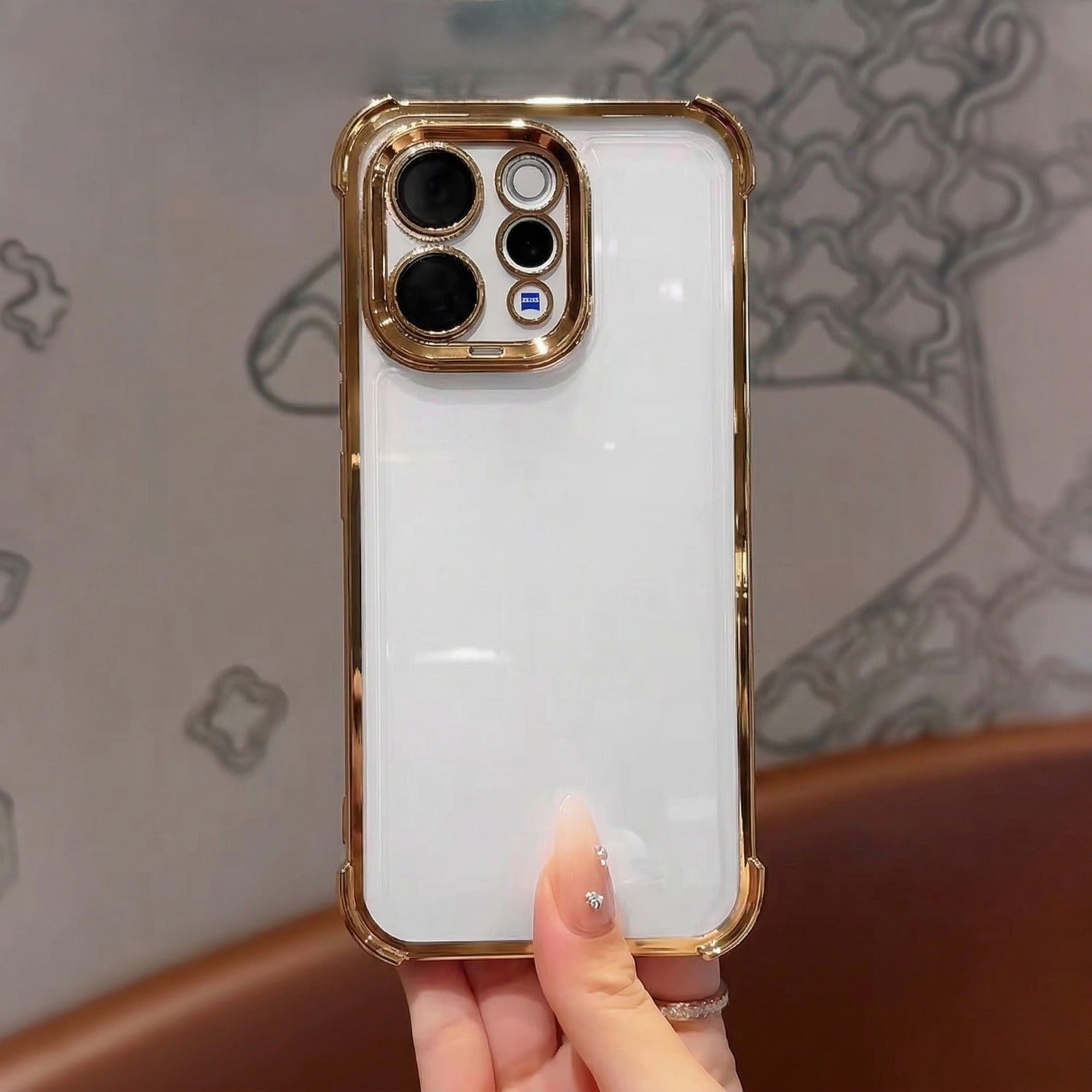 Vivo V70 5G Transparent Shockproof Case With Airbag Corners