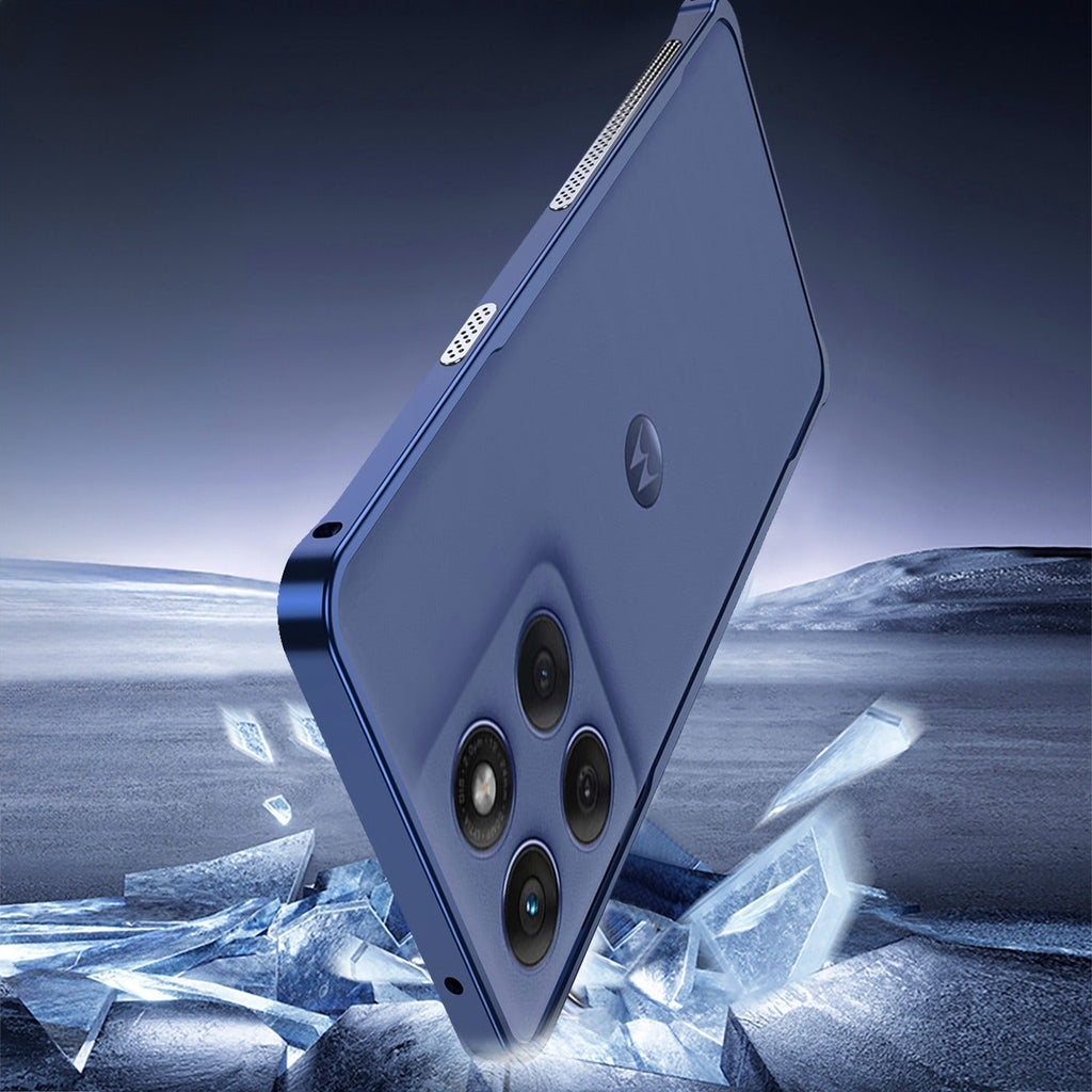 Motorola Edge 70 5G Premium Metal Frame Case