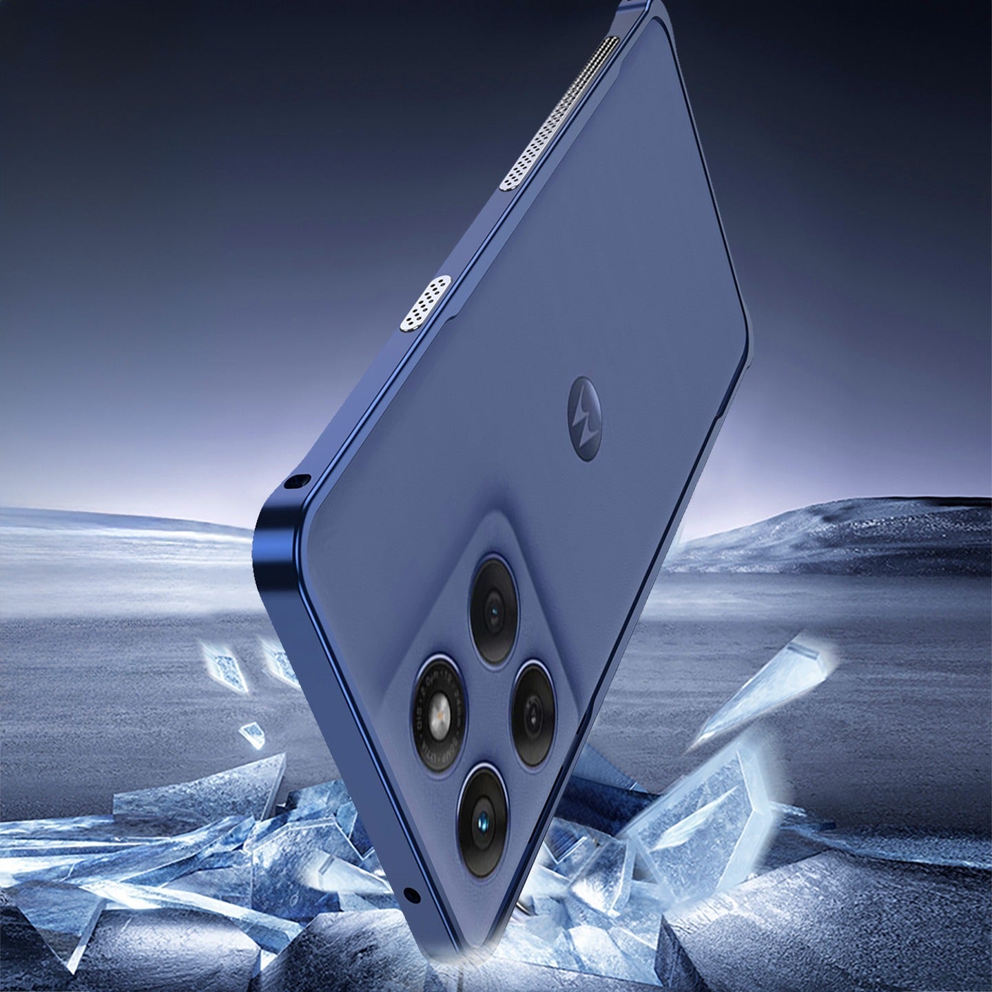Motorola Edge 70 5G Premium Metal Frame Case