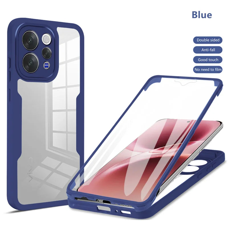 Vivo V70 5G Slim Fit Heavy Duty Shockproof Full Body Protection Case