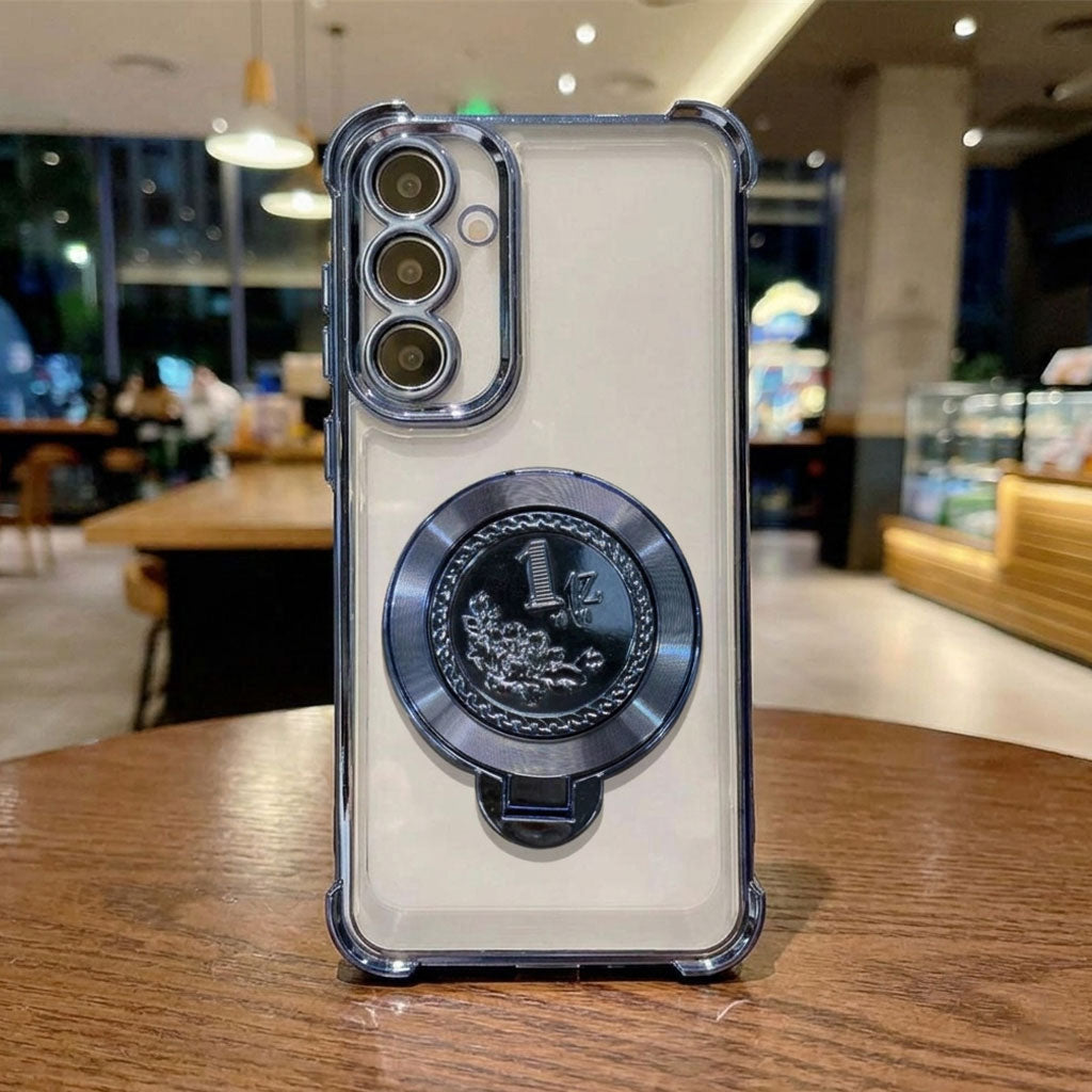 Samsung Galaxy A15 5G Premium Billion Wheel Rotating Shockproof Airbags Case