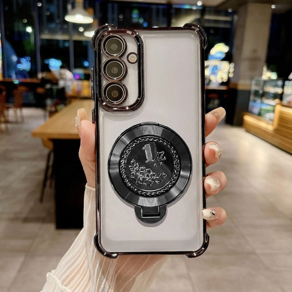 Samsung Galaxy A14 5G Premium Billion Wheel Rotating Shockproof Airbags Case