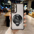Samsung Galaxy A16 5G Premium Billion Wheel Rotating Shockproof Airbags Case