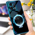 Motorola Moto G85 5G Magnifier Electroplating Case