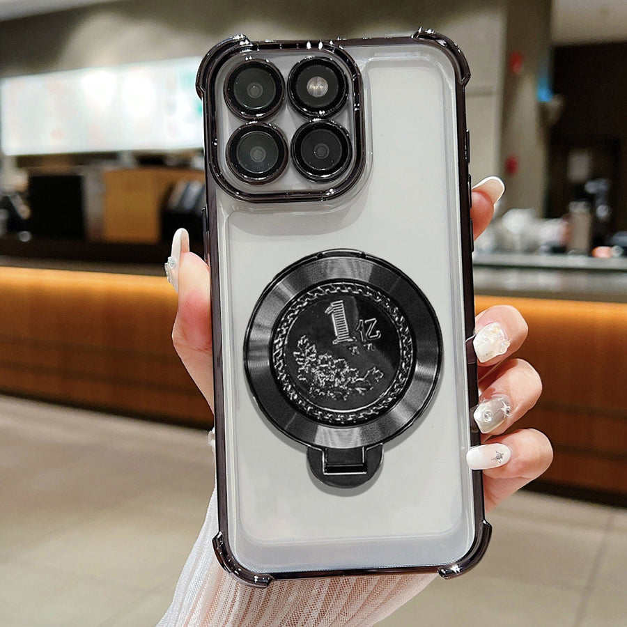 Motorola Edge 70 5G Premium Billion Wheel Rotating Shockproof Airbags Case