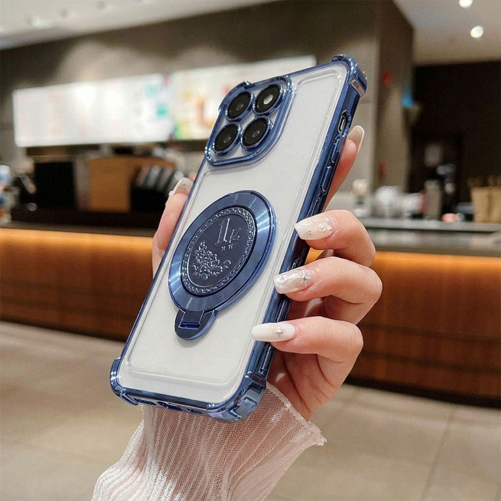 Motorola Edge 60 Pro 5G Premium Billion Wheel Rotating Shockproof Airbags Case