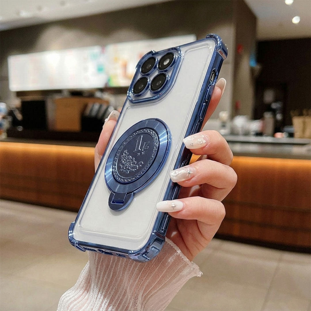 Motorola Edge 60 Pro 5G Premium Billion Wheel Rotating Shockproof Airbags Case
