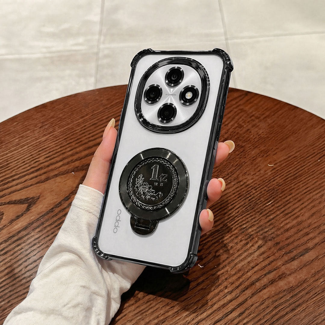 Oppo F31 Pro 5G Premium Billion Wheel Rotating Shockproof Airbags Case