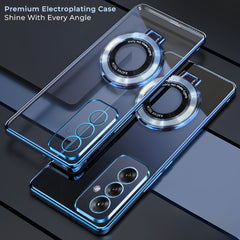 Samsung Galaxy A35 5G Magnifier Electroplating Case