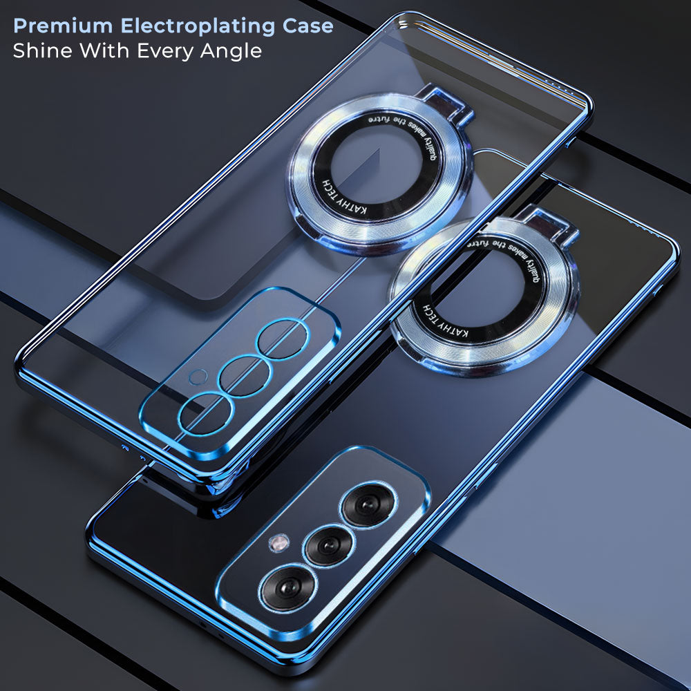 Samsung Galaxy A35 5G Magnifier Electroplating Case