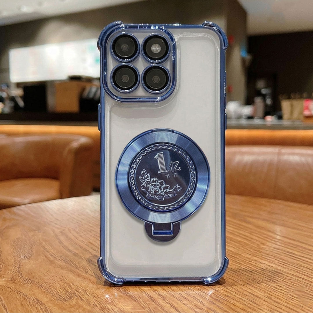 Motorola Edge 60 Pro 5G Premium Billion Wheel Rotating Shockproof Airbags Case