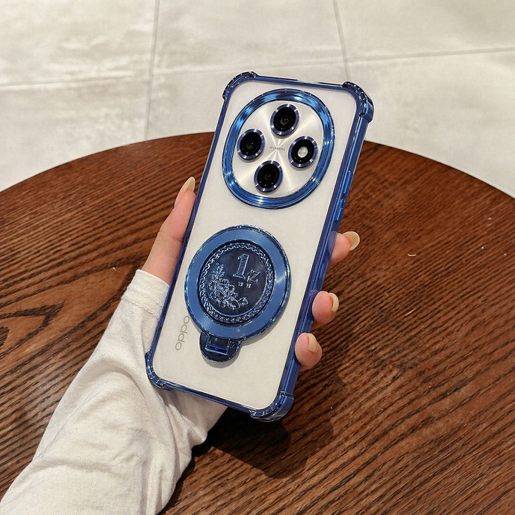 Oppo F31 Pro 5G Premium Billion Wheel Rotating Shockproof Airbags Case