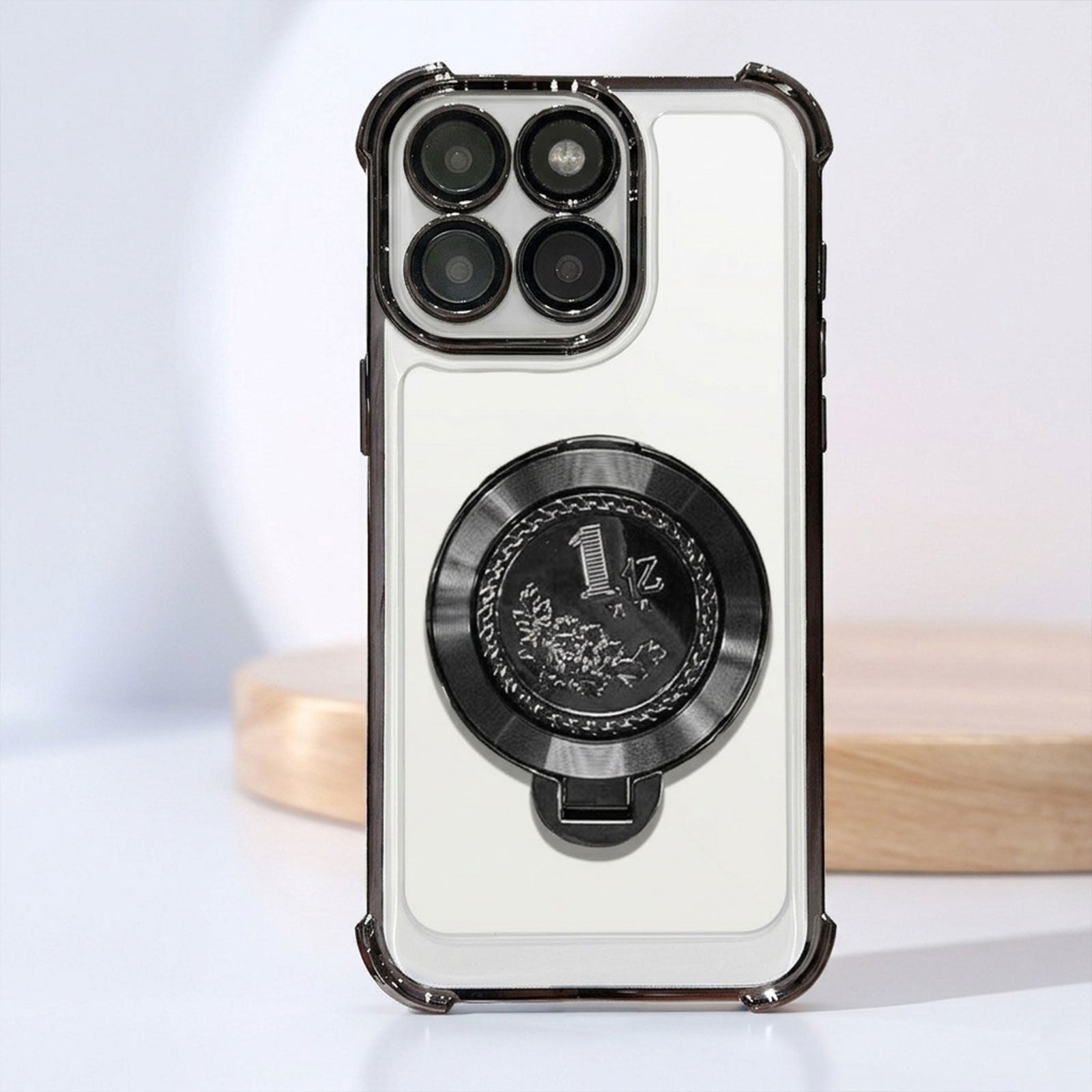 Motorola Edge 70 5G Premium Billion Wheel Rotating Shockproof Airbags Case