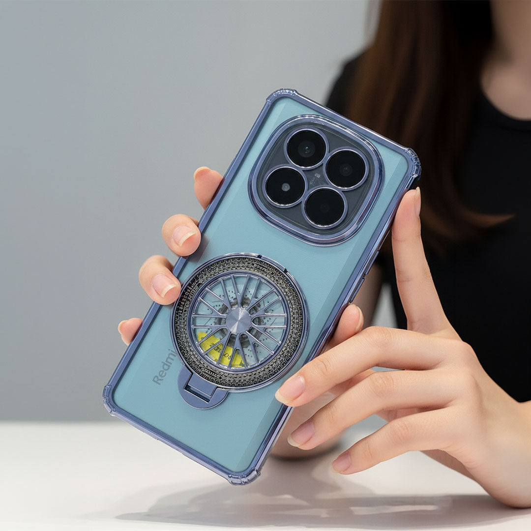 Redmi Note 14 Pro+ 5G Ferrari Wheel Electroplating Case